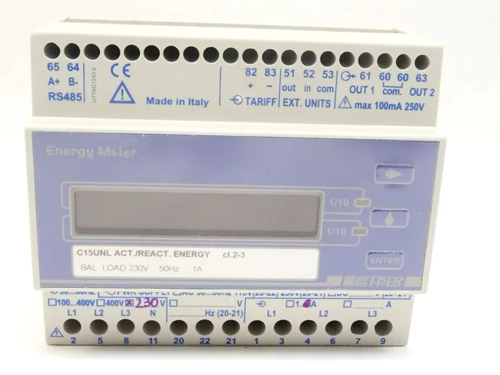 Frer C15UNL Energy Meter 230V / Neu OVP