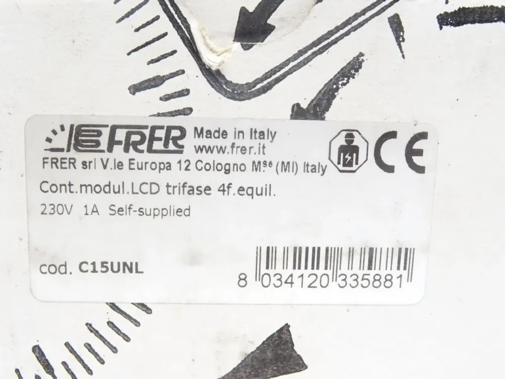 Frer C15UNL Energy Meter 230V / Neu OVP