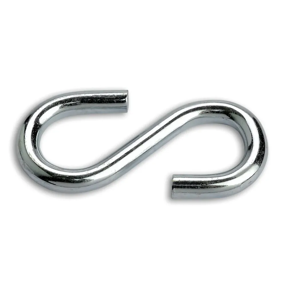 Sc ganci esse zinco crom. n.22 (pz.8) - 5 conf.