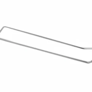 Ganci 1 Filo Con Portaprezzi Per Pannelli Forati- - Ø Mm.3,8X5X200 L. - 20 Pezzi