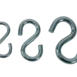 Ganci Ad S Per Catene Acciaio Zincato- - N°21 Ee ¸ Mm.5X44 - 100 Pezzi