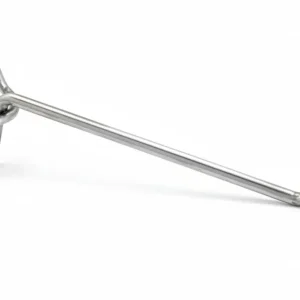 Gancio 1 Filo Per Pannelli Forati Con Punta Antinfortunistica- - Ø Mm.3,6X5X200 L. - 100 Pezzi