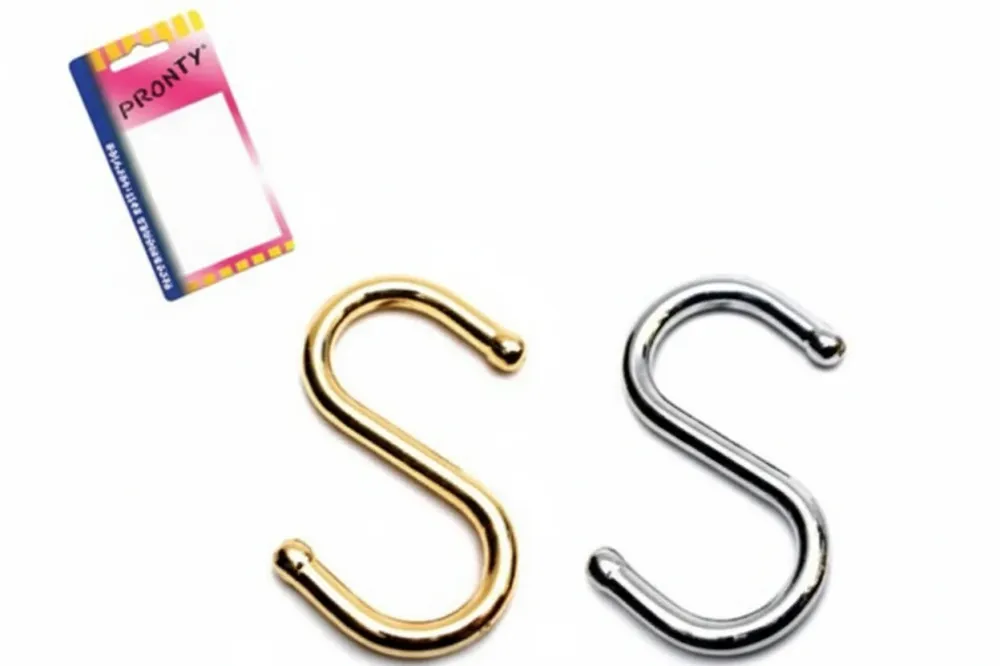 Gancio S- - Mm.52 Cromo Conf. Bl.2 Pz. - 12 Blister
