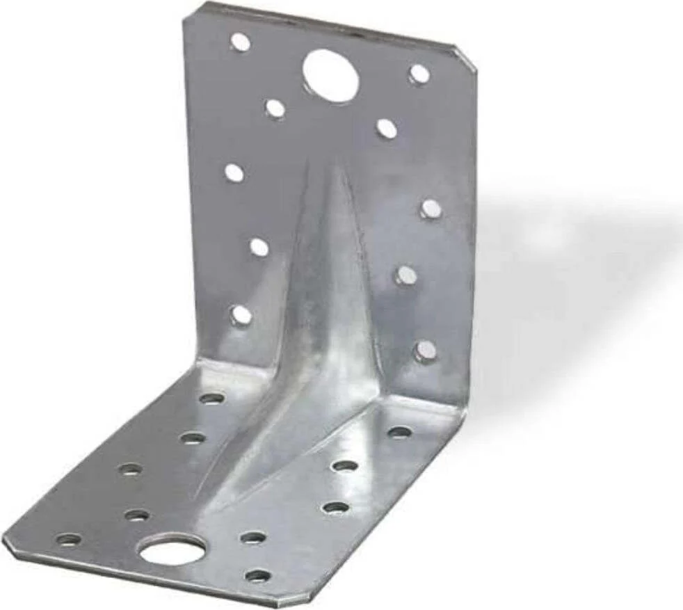 GIUNTO PESANTE AD ANGOLO RINFORZATO 105x105x90mm - SPESSORE 3MM