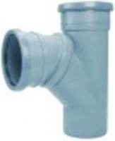 gomito ht dn50 attacco 1 manicotto + tubo continuamente regolabile 45-88° grigio