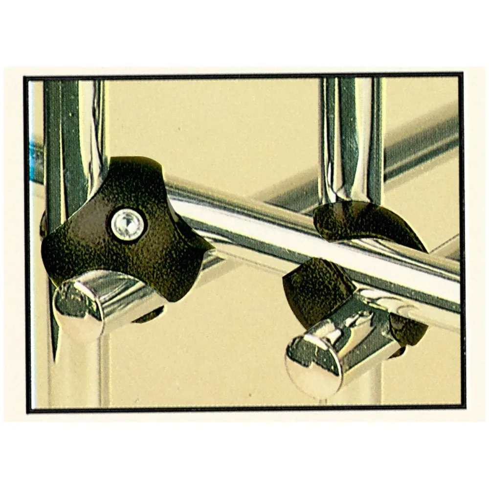 Grappe x tubo verniciato bianco dx/sx - Confezione da 4 pz