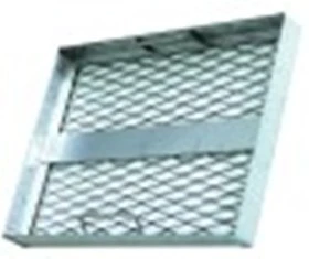 griglia pietra lavica l 440mm lar. 325mm h 45mm