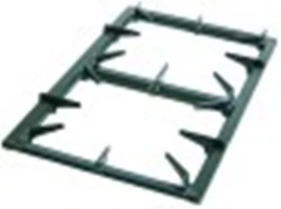 griglia posategami per fuochi aperti lar. 340mm l 570mm adattabile serie 700