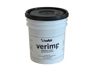 Guaina Liquida Base Acrilica Verimp- - Kg.1 Bituminosa Nera - 6 Pezzi Icobit