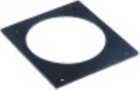guarnizione gomma l 119mm lar. 108mm spessore 3mm fori diametro 4,5mm int. diametro 90mm