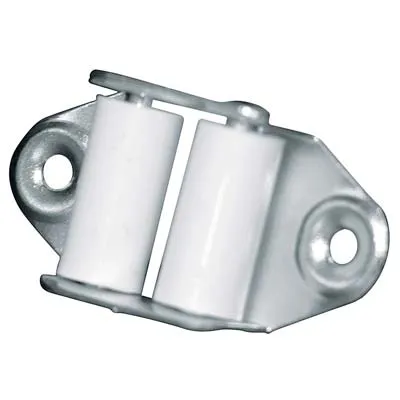 Guidacinghia Rulli Fori Verticali - Zincato Rulli Nylon H.Mm 45- 100 Pezzi