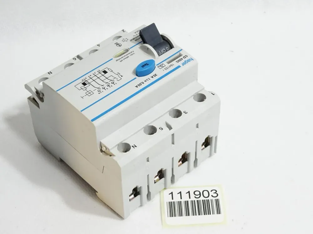 Hager 164153 CD425C 25A 0,03A Fehlerstrom-Schutzschalter