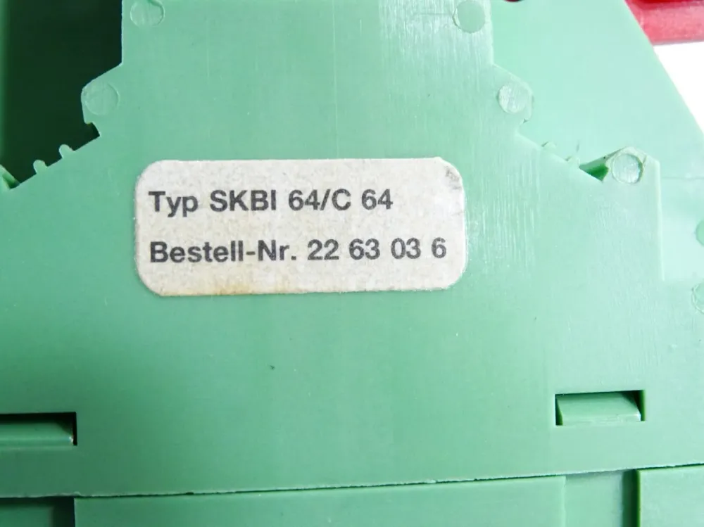 HBM ME30 Measurement Control Board Phoenix Steckkartenhalter 2263036 SKBI 64/C64