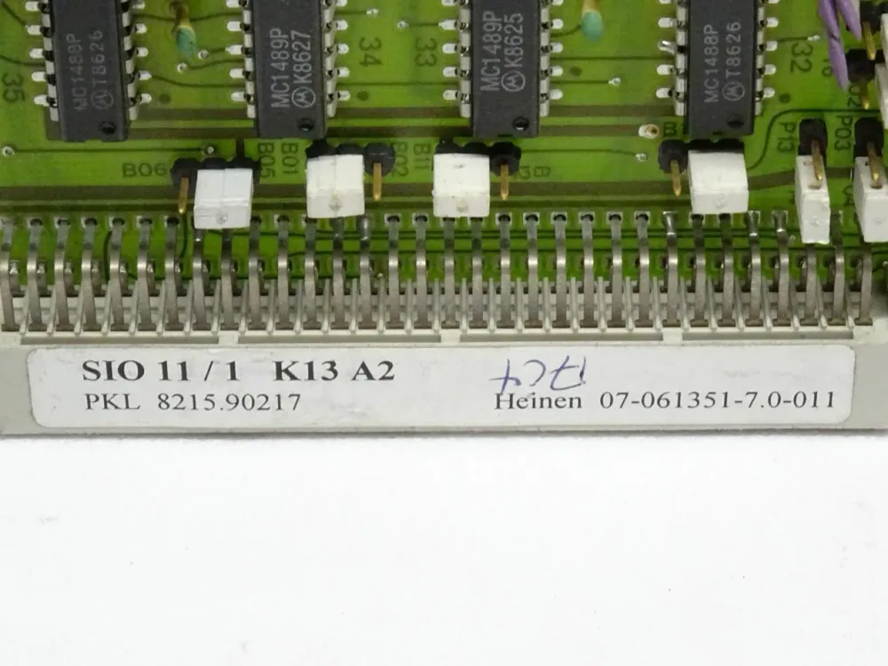 Heinen SIO11 /1 K13 A2 Platine 8215.90217 // 07-061351-7.0-011