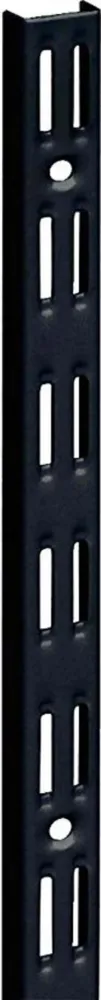 Home System - CREMAGLIERA DOPPIA NERA 200 cm