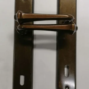 HOME SYSTEM - MANIGLIA PER PORTA INTERNA ANTICATA CON FORO SERIE LUCCA***