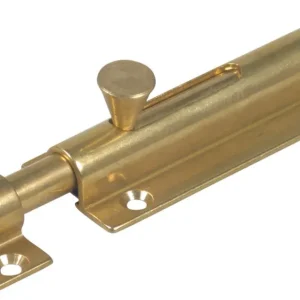 Ibfm Catenaccio Orizzontale Ottone Lucido Liscio Mm. 80 12.00 Pz