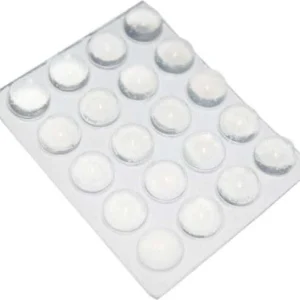 IDEARE - PARACOLPI ADESIVI TRASPARENTI DIAMETRO 19X9,5MM
