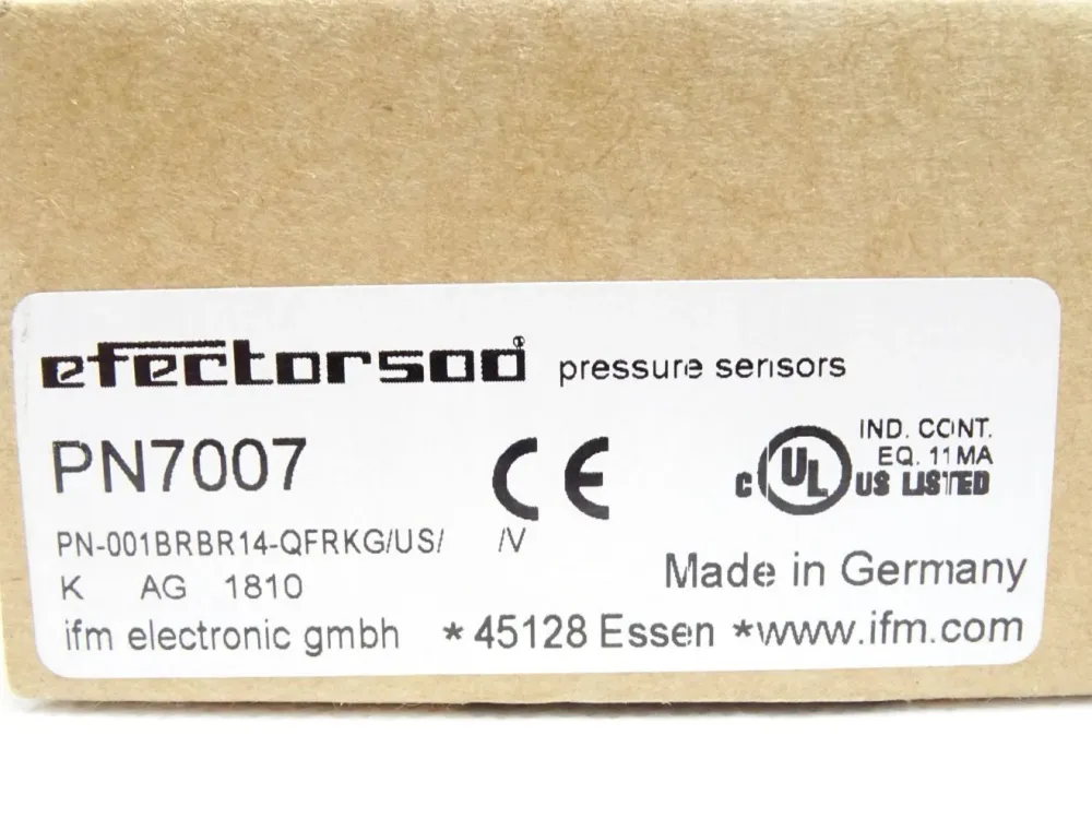 Ifm electronic Efector500 Drucksensor mit Display PN7007 PN-001BRBR14-QFRKG/US/ /V / Neu OVP