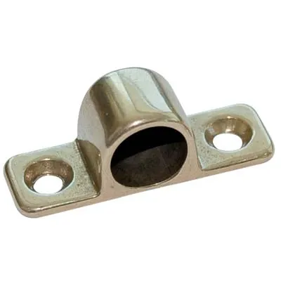 Incontro Piano Cricchetto Vasistas - Ottone Bronzato Mm 14X43- 10 Pezzi