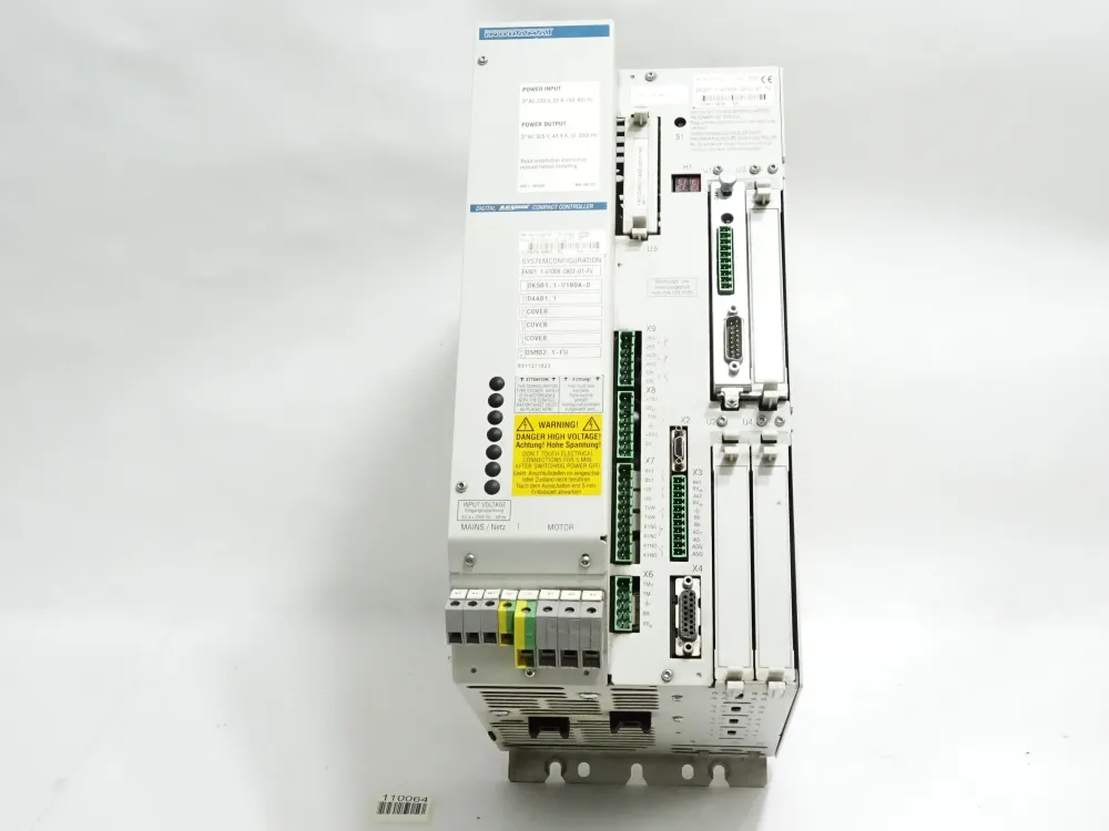 Indramat DKS01.1-W100A-DA02-01-FW R911271023 DKS Intelligent Digital Servo Drive