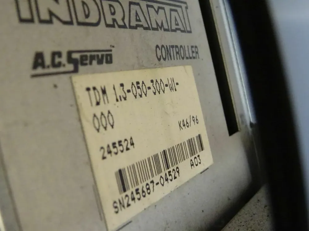 Indramat TVM 1.3-050-300-W1-000 + MOD1/1X1327-001 / Servomodul