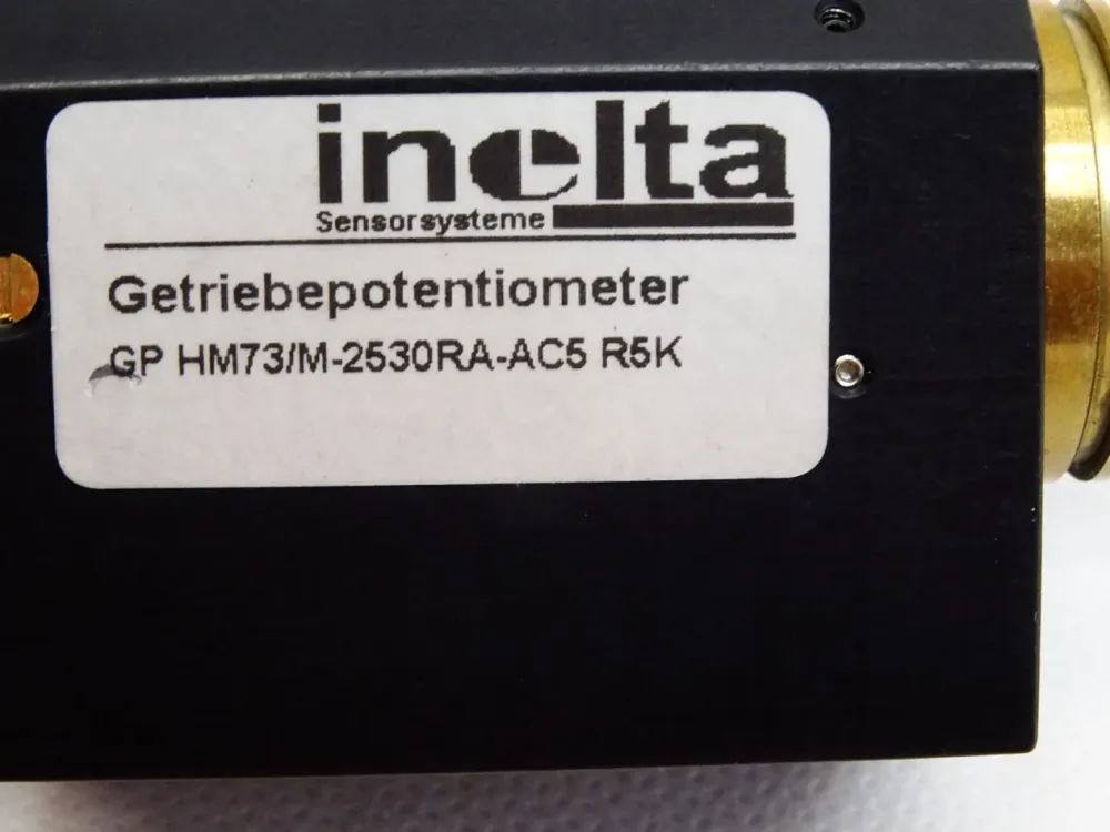 Inelta Sensorsysteme Getriebepotentiometer HM73 GP HM73/M-2530RA-AC5 R5K / Neu