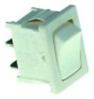 interruttore basculante dimensioni di montaggio 19x13mm bianco 1no 250v