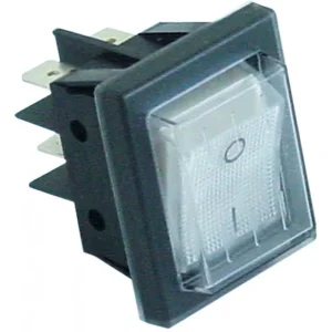 interruttore basculante dimensioni di montaggio 30x22mm bianco 2no 250v