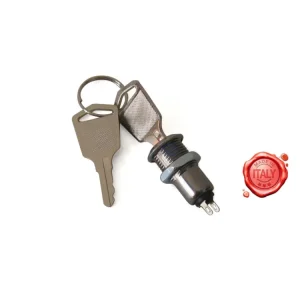 INTERRUTTORE CHIAVE PROGRAMMAZIONE PER BILANCIA filetto DIAM. 12 mm