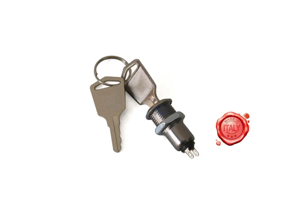 INTERRUTTORE CHIAVE PROGRAMMAZIONE PER BILANCIA filetto DIAM. 12 mm