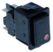 interruttore pressione dimensioni di montaggio 23x32mm nero 2no 250v 16a
