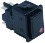 interruttore pressione dimensioni di montaggio 34,1x23,1mm nero 2no 250v