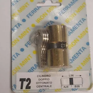 IRON MINT - CILINDRO DOPPIO OTT CENTRALE DIAM 26 T 56-28-28