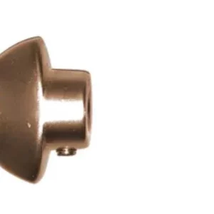 IRONMINT - POMOLO MEZZA LUNA PER CILINDRO BRONZATO 40X32MM