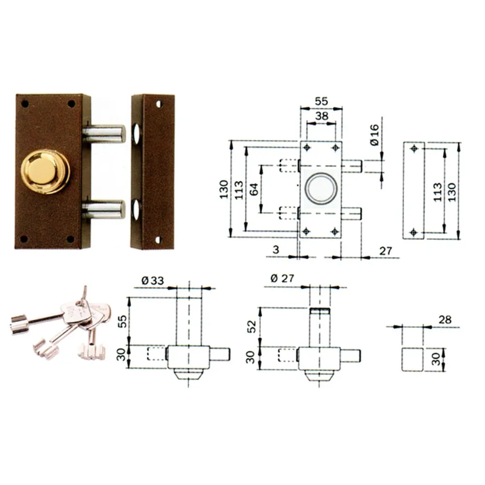 Iseo 910315 Dev Vis Lat Pompa Mm60