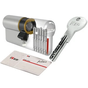 Iseo R6 Plus Cilindro Nichel 100 Mm 35.10.55 (40-60)- Iseo Serrature- 1,0 Pz