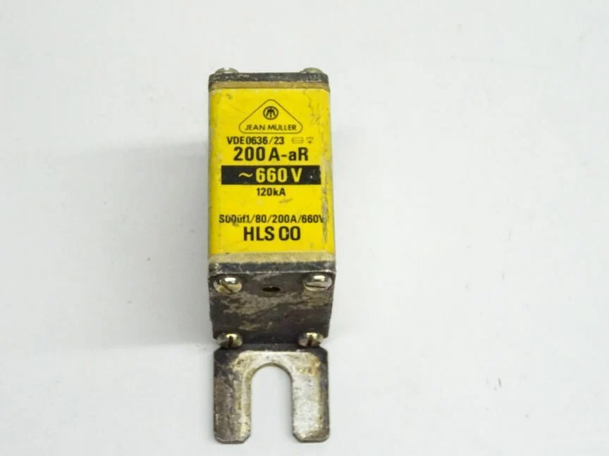 Jean Müller HLS 00 200A-aR ~660V 120kA Sicherung