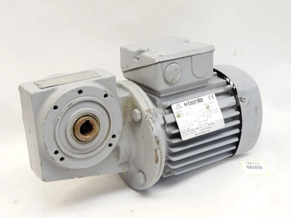 Küenle Antriebsysteme Motor K21R 71 G 6 703387980 915-1120min-1 + Stöber Getriebe DW0-1200-025-4