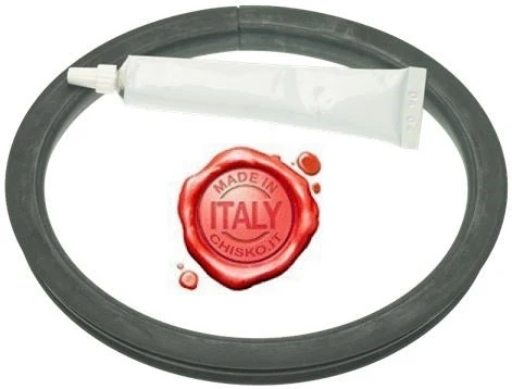KIT GUARNIZIONE SPORTELLO ø 175 mm, completo di tubo collante per la giunzione