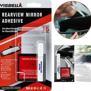 Kit Riparazione Specchietto Retrovisore Auto Colla Adesivo Super Professionale