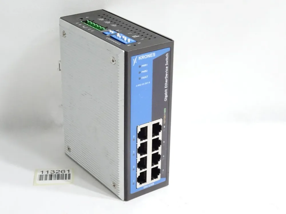 Krones EDS-G308 8G-port full Gigabit unmanaged Ethernet switch