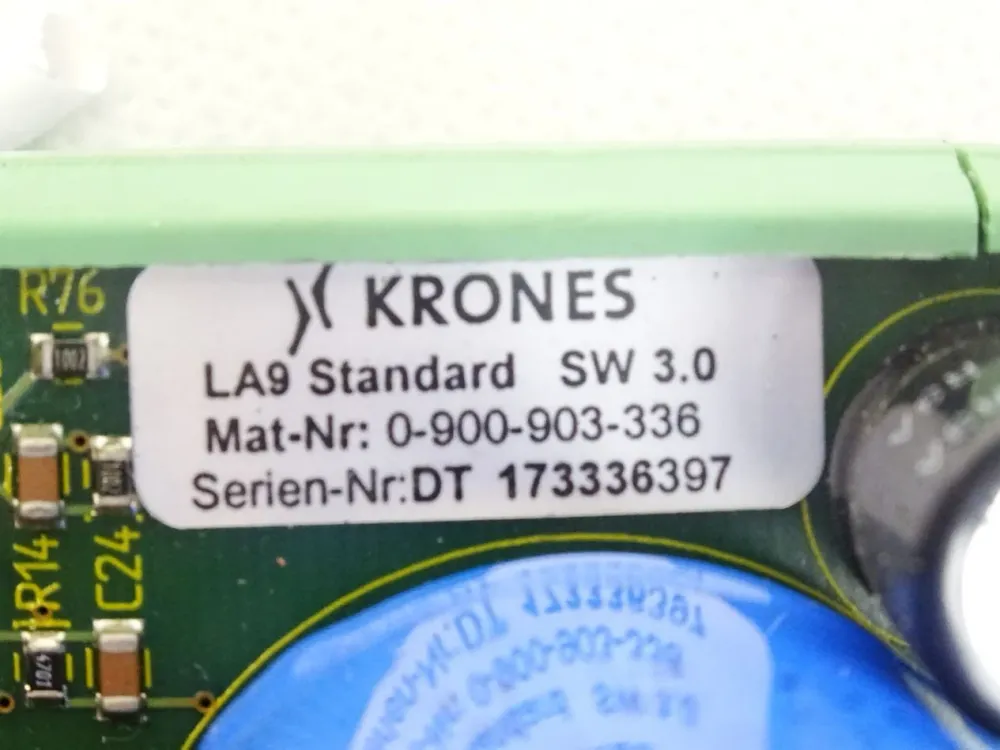 Krones LA9 Standard SW3.0 / 0-900-903-336