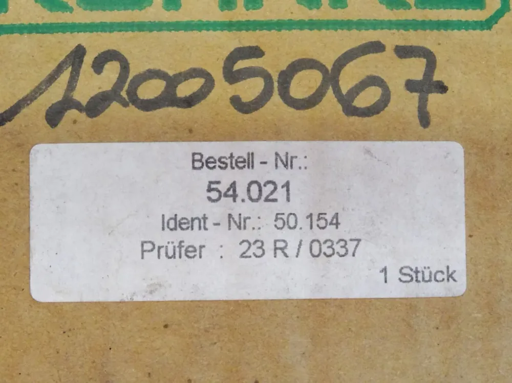 Kuhnke Zeitventil 54.021 / 50.154 / Neu OVP