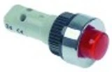 lampada spia diametro 13mm 24v rosso attacco vite