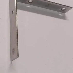 LASTRINA ANGOLARE ACCIAIO INOSSIDABILE CON SPESSORE 2MM - 100x20MM **