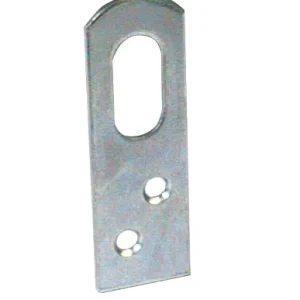 Lastrina Diritta Acciaio Zincato 100 Pz. Con Finestra Mm. 60