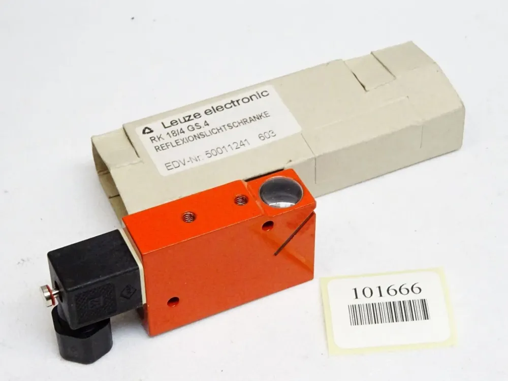 Leuze Electronic Reflexionslichtschranke RK18/4 GS.4 50011241 / Neu OVP