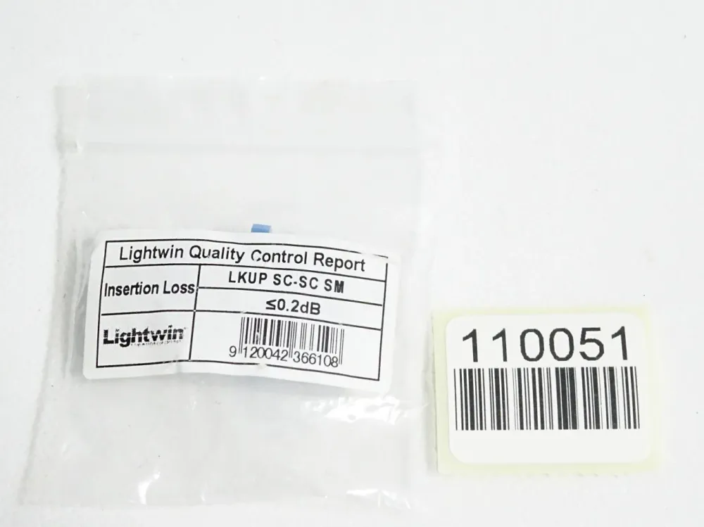 Lightwin LKUP SC-SC SM LWL Kupplung Simplex / Neu OVP