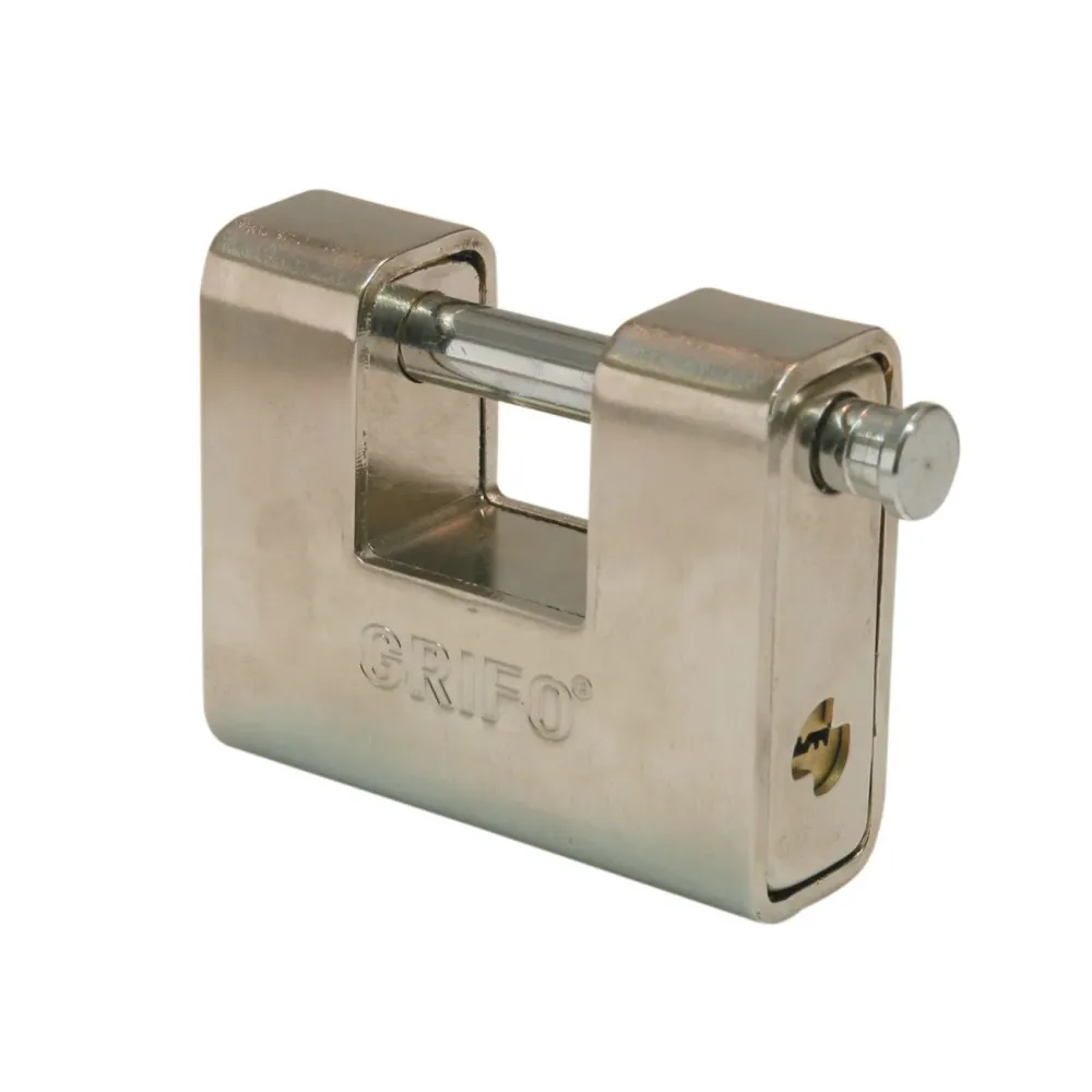 Lucchetto corazzato grifo mm.90 dom - 6 pz